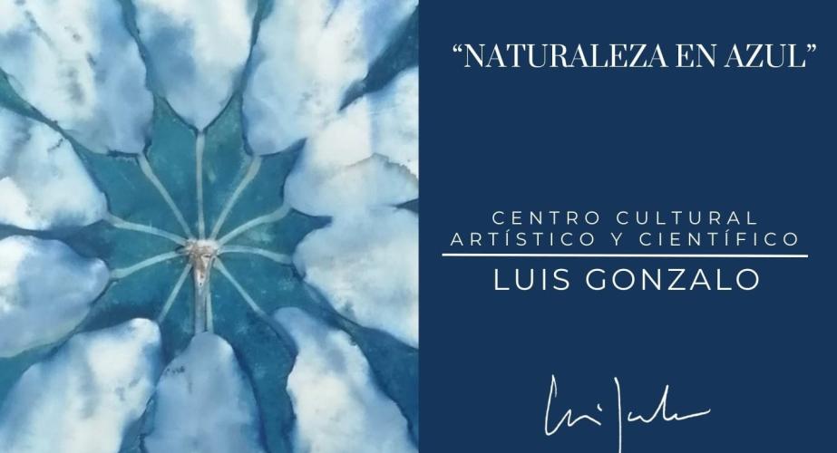 "naturaleza en azul". enma lápiz