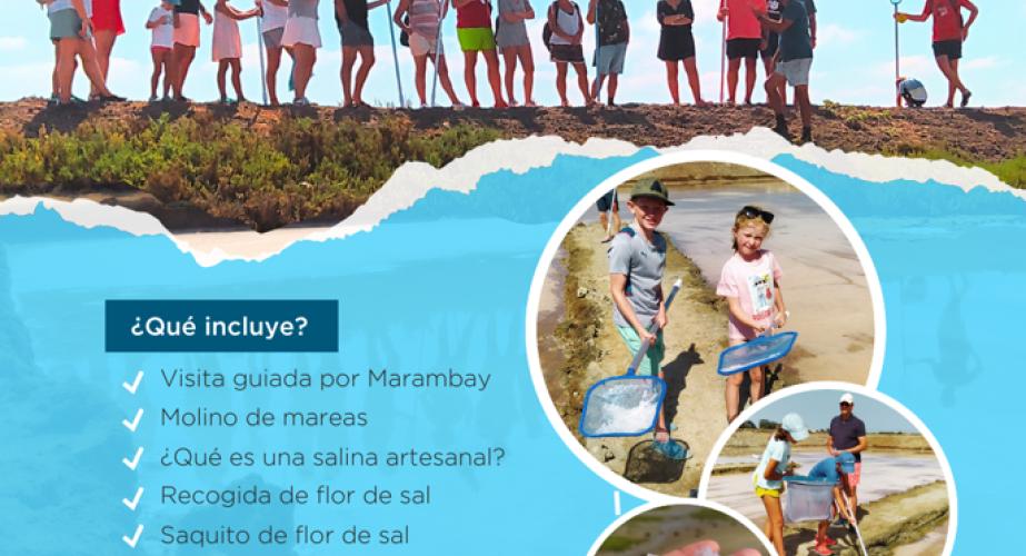 Recogida de flor de sal – una experiencia para toda la familia