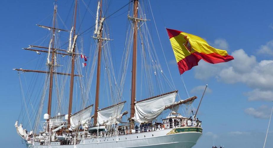 Visita el buque escuela juan sebastián elcano