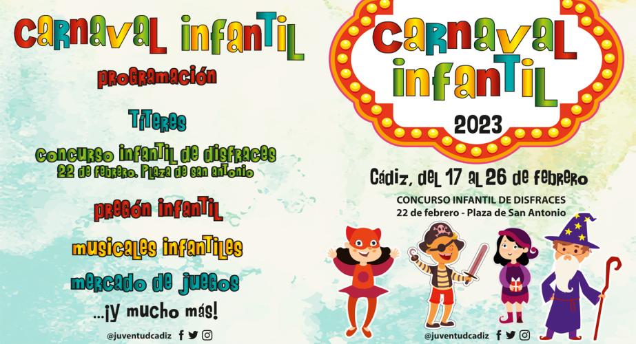 Carnaval infantil. cádiz 2023