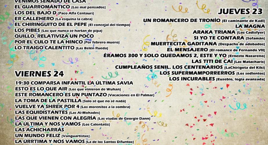 Carnaval en el pay pay