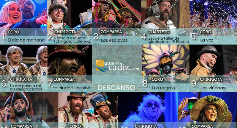 Gran final concurso de agrupaciones del gran teatro falla. coac 2023