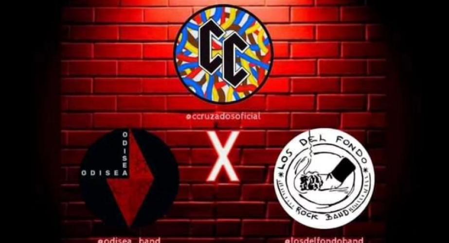 Rock en directo: cables cruzados + odisea + los del fondo