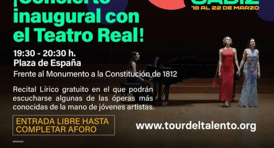 Concierto inaugural del tour del talento