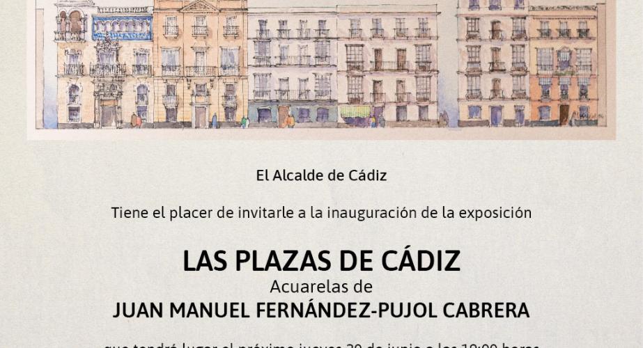 "las plazas de cádiz". juan manuel fernández-pujol 