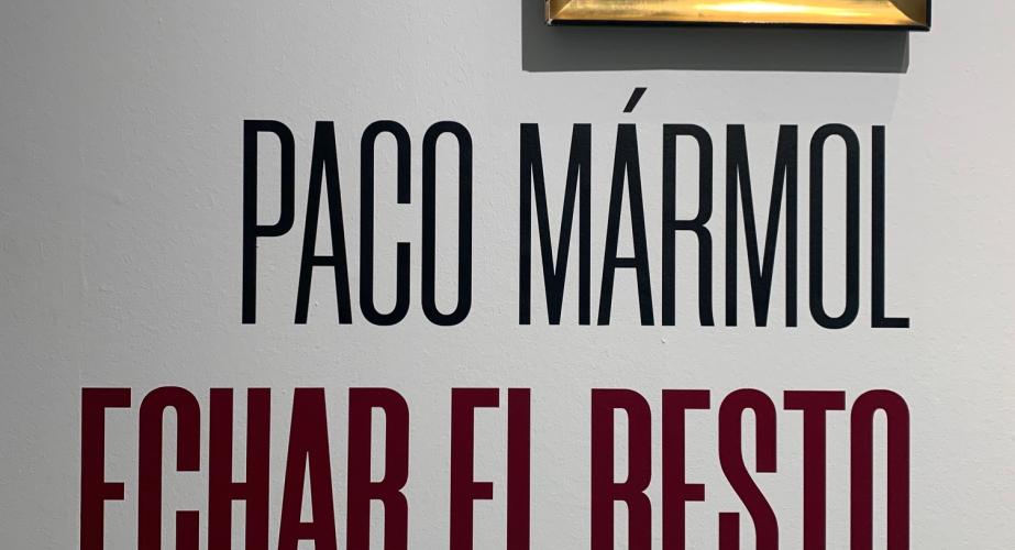 Exposición "echar el resto (punto final)" de paco mármol