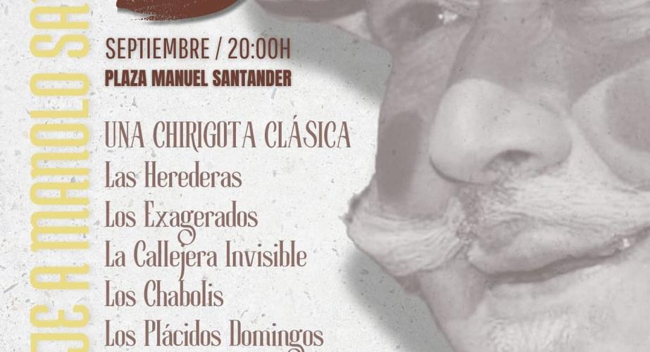 Homenaje a manolo santander