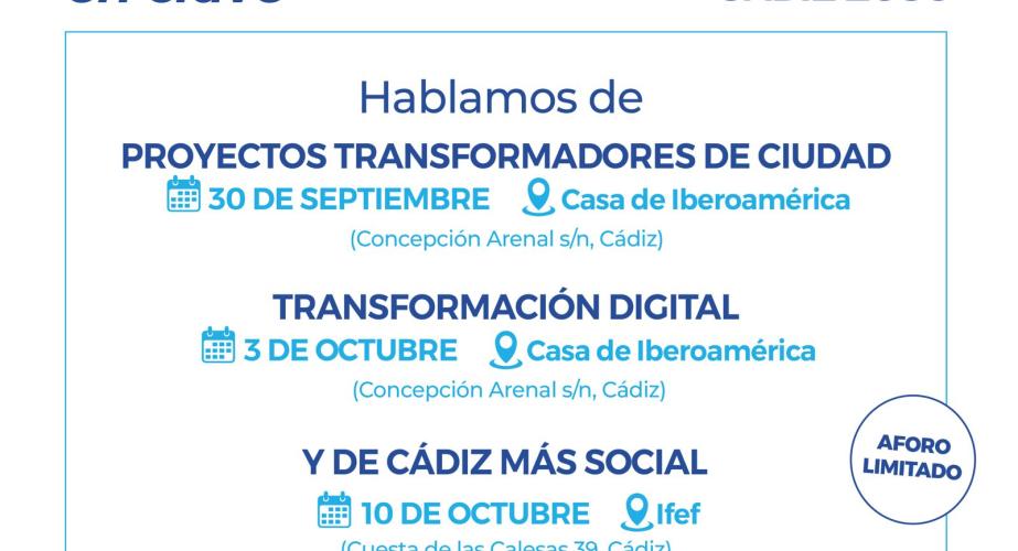 Jornadas de ‘diálogos de ciudad en clave agenda 2030’
