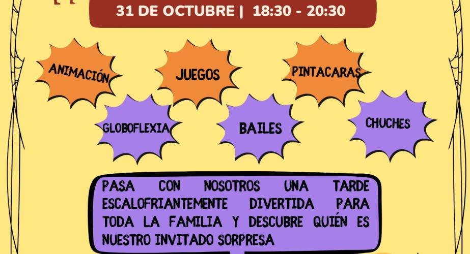 Fiesta de halloween en la casa de extremadura de cádiz