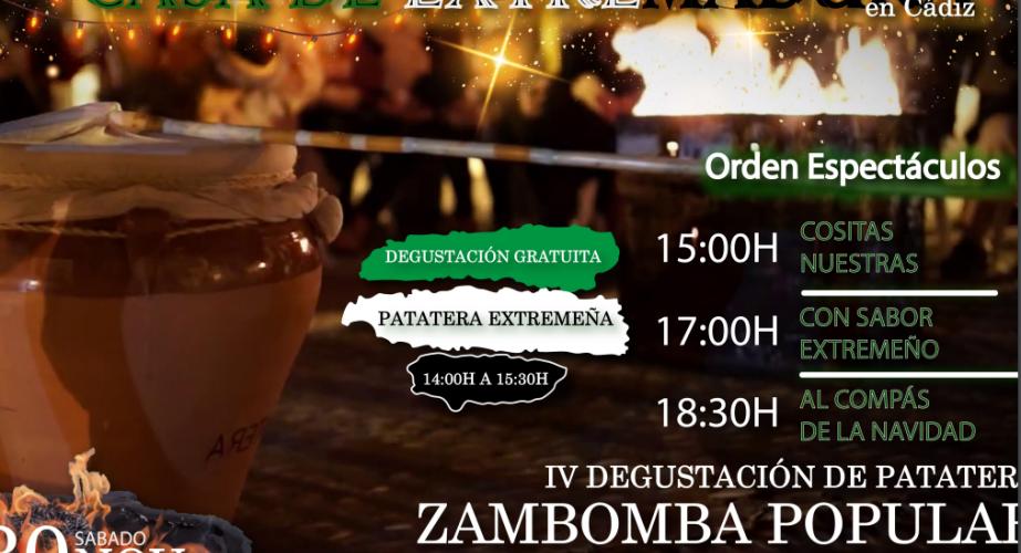 Iv degustación de patatera y zambomba popular