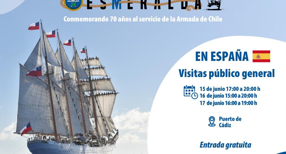 Visita el buque escuela esmeralda 