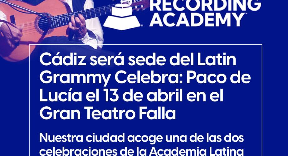 Latin grammy celebra paco de lucia