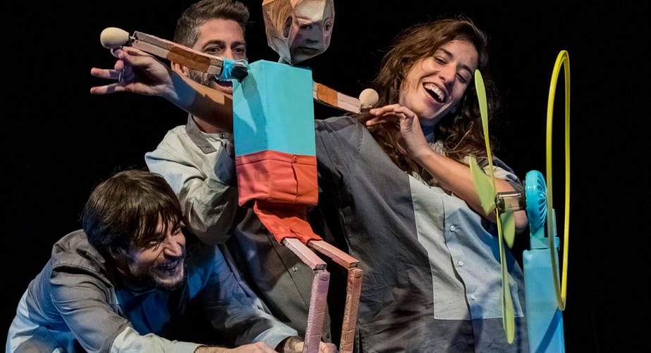 Bambalina teatre practicable: "cucu"