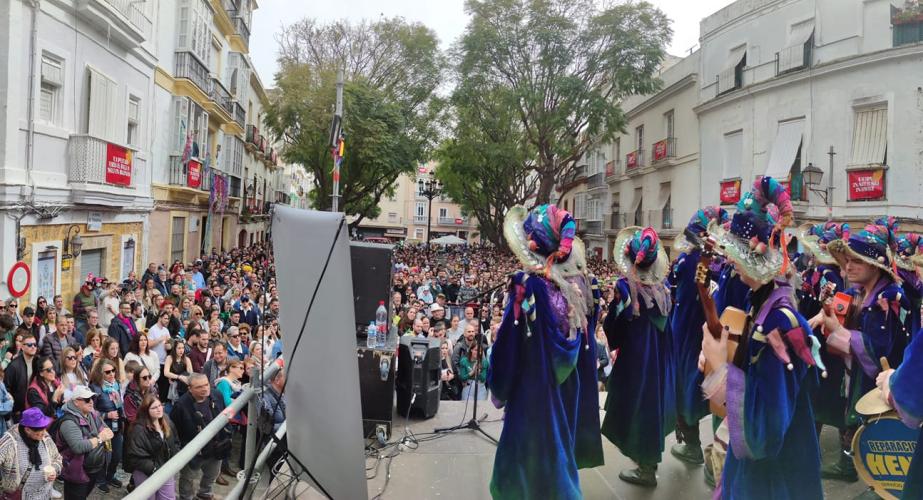 Carnaval 2024 en el barrio de "el mentidero"