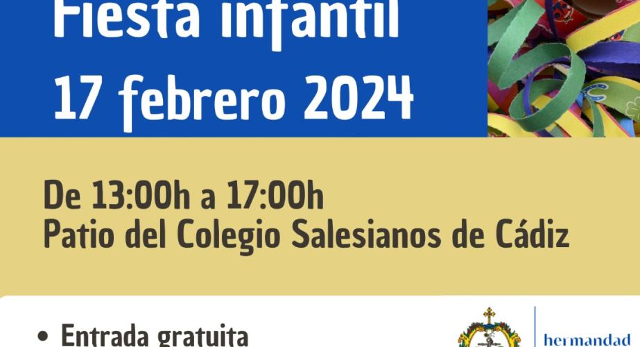 Fiesta solidaria infantil de carnaval