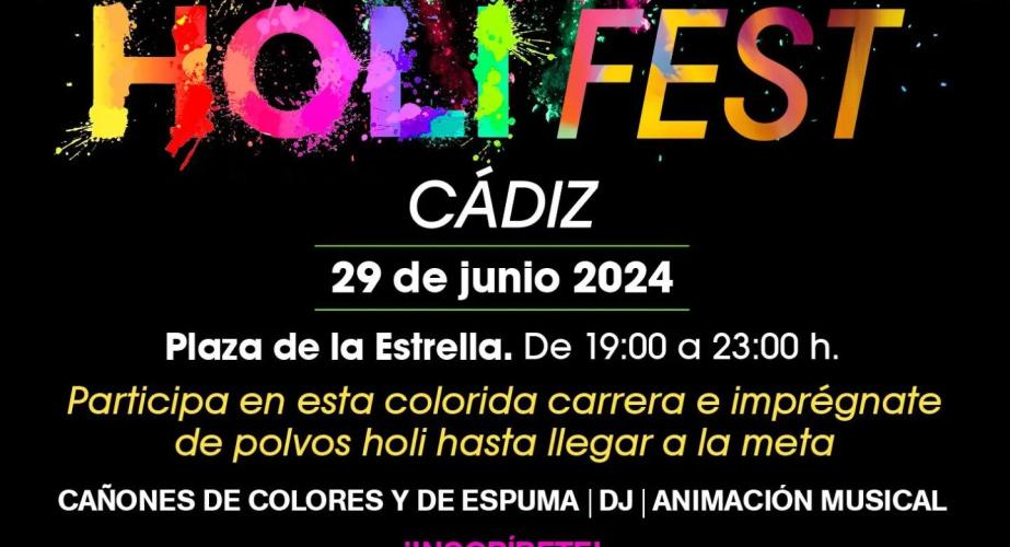 Holi fest cádiz