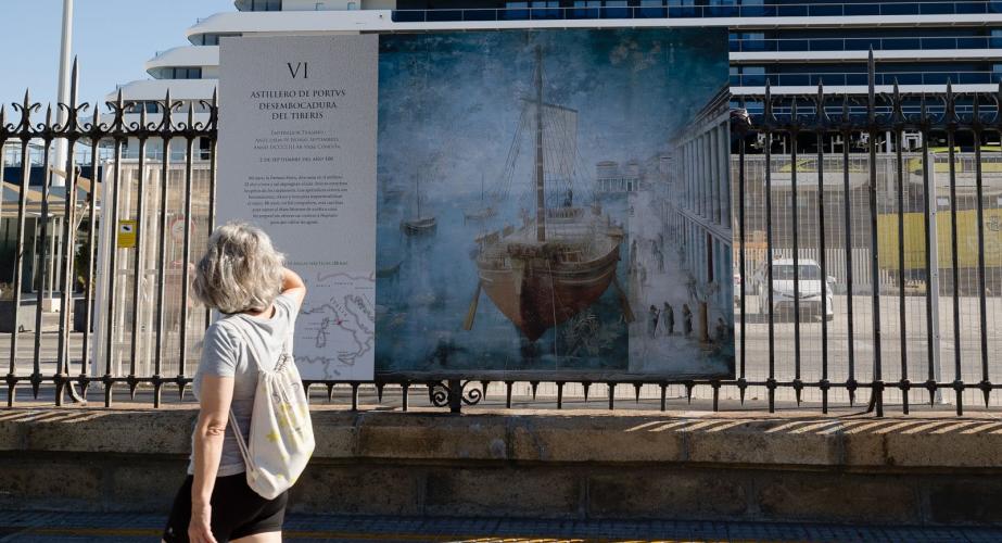 De roma a gades. ruta marítima