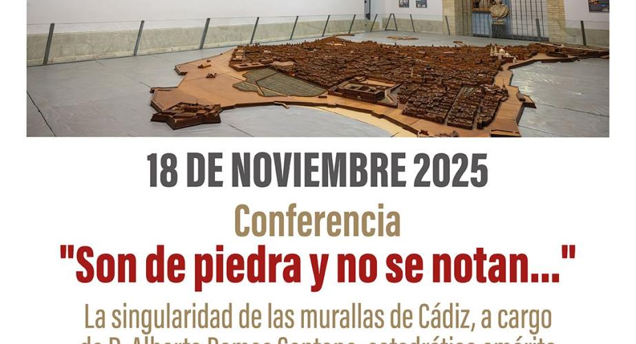 Conferencia 'son de piedra y no se notan...' de alberto ramos santana