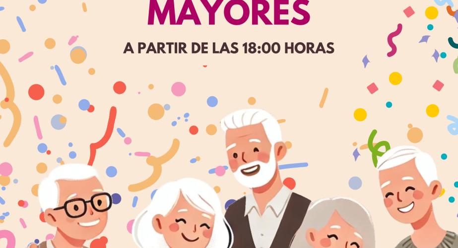 Convivencia y baile de carnaval con mayores 2025