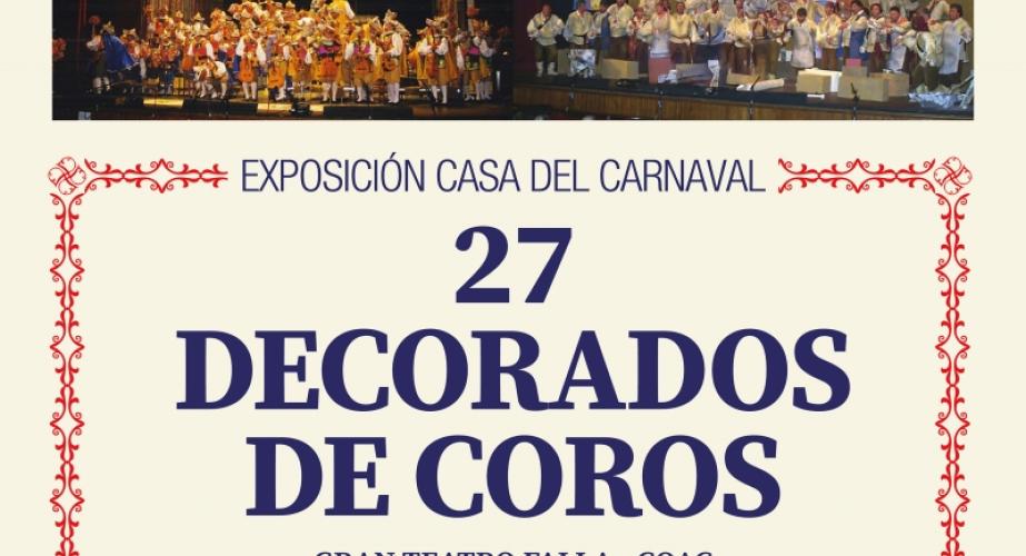 "27 decorados de coros. 1986 - 2108"
