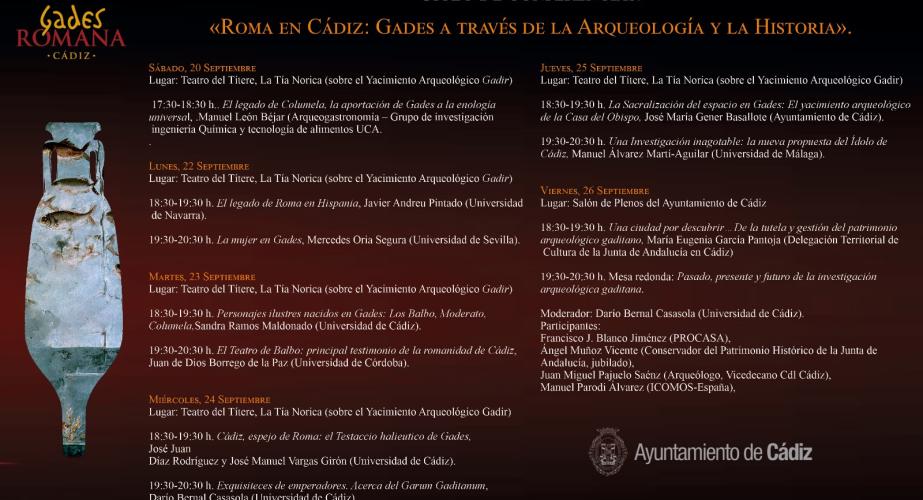 Roma en cádiz: gades a través de la arqueología y la historia