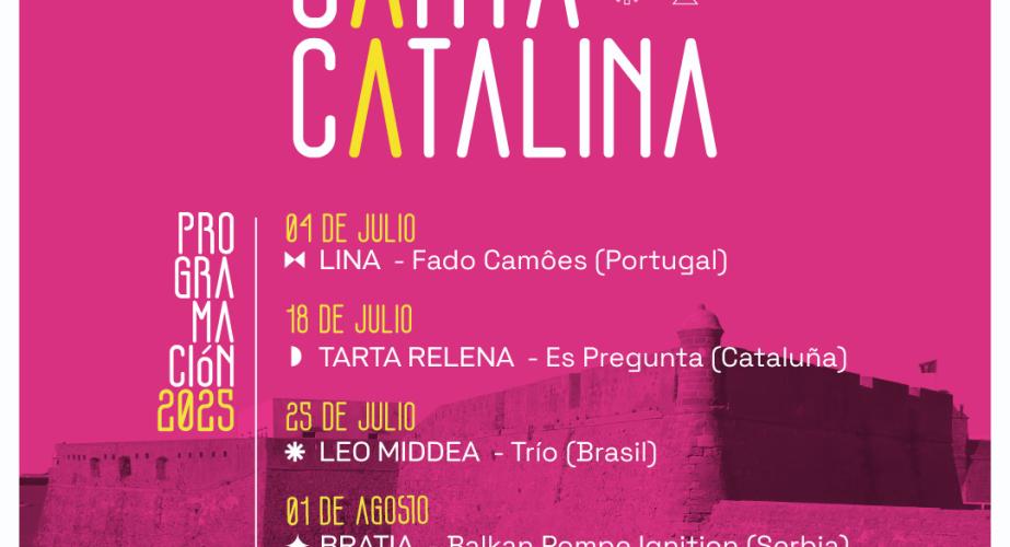 Conciertos en el castillo de santa catalina 2025