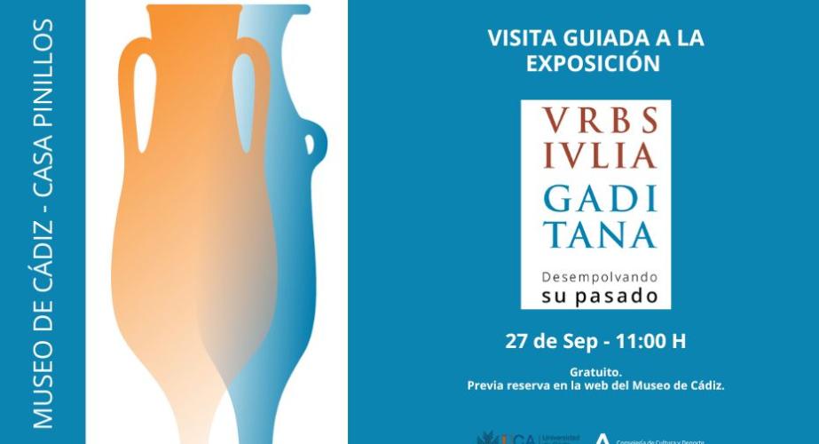 Visita guiada a la exposición urbs ivlia gaditana. desempolvando su pasado