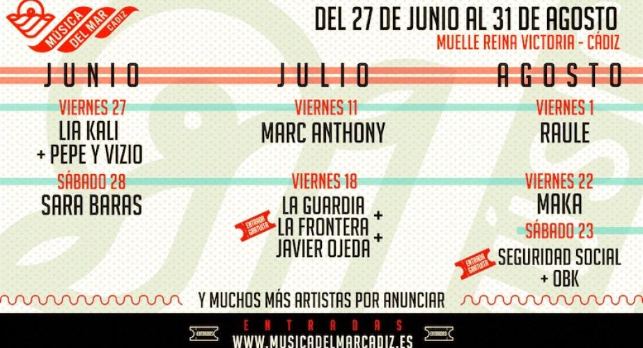 Música del mar cádiz 2025