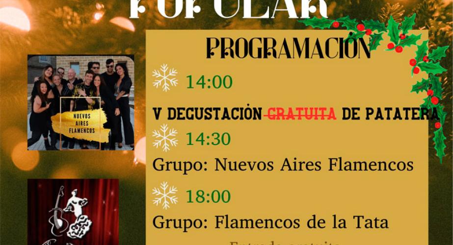 V degustación de patatera y zambomba popular