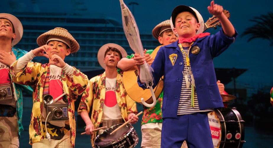 Concurso infantil de agrupaciones carnavalescas coac 2025