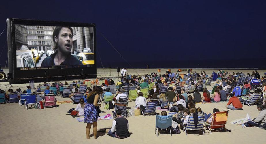 Cine en la playa de cádiz 2025