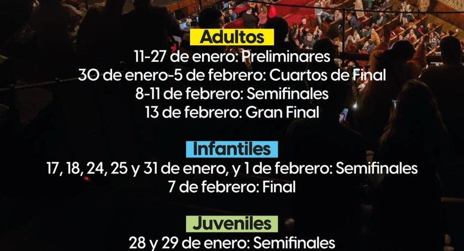 Concurso oficial de agrupaciones carnavalescas. coac 2026