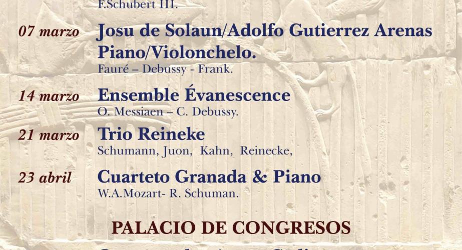 Xxvi ciclo de música de cámara de asociación qultura