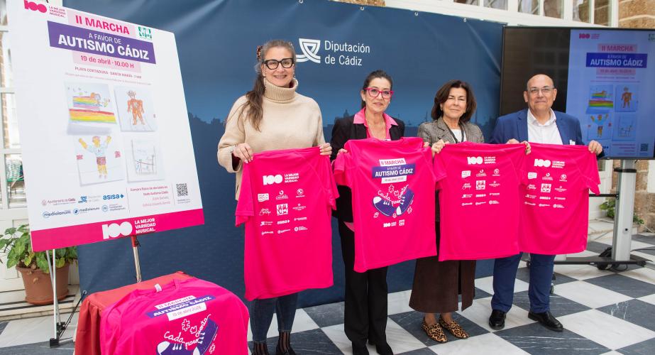 Ii marcha solidaria de autismo cádiz