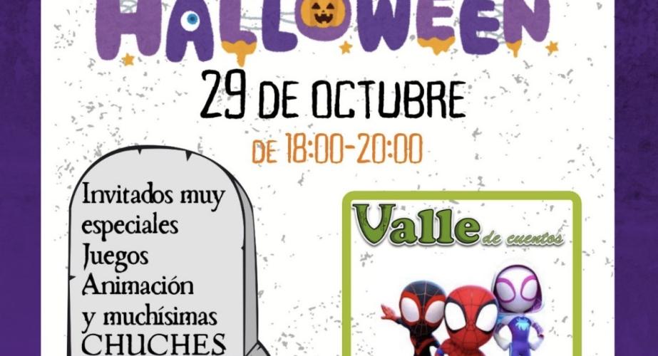 Fiesta de halloween en la casa de extremadura en cádiz
