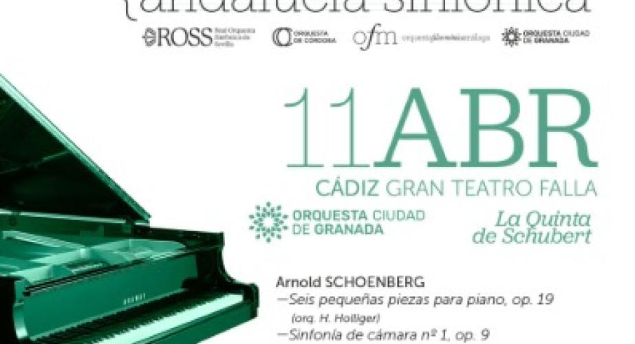 Andalucía sinfónica: la orquesta ciudad de granada en cádiz