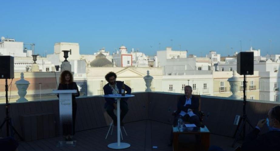 Ángeles Carrasco, Juan José Téllez y Antonio Romero.