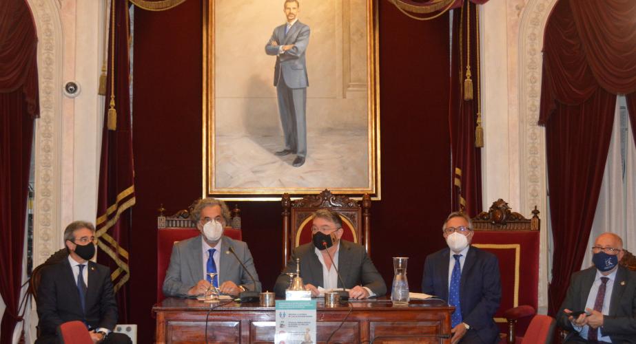 Gabriel Campos, José Almenara, Paco Cano, Antonio ares y Juan Antonio Repetto.