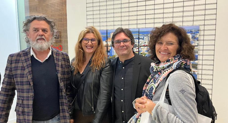 Jerónimo Pérez, Olga Tey, Cecilio Chaves y Belén González Dorao