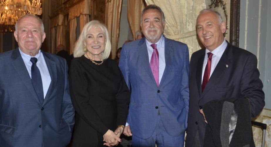 Oscar Lobato, Susi Cigúela, Jesús Maeso y Jesús Núñez.