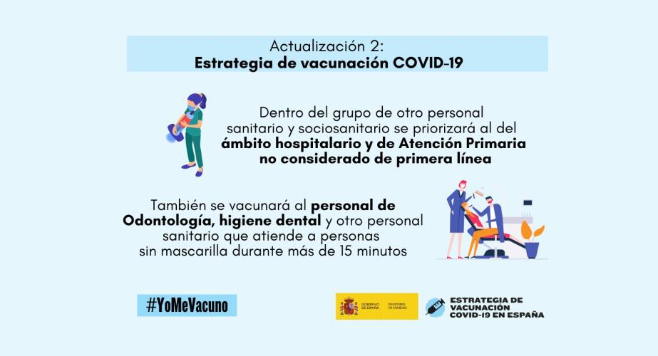 El Ministerio ha publicado la actualización del calendario de vacunación El Ministerio ha publicado la actualización del calendario de vacunación