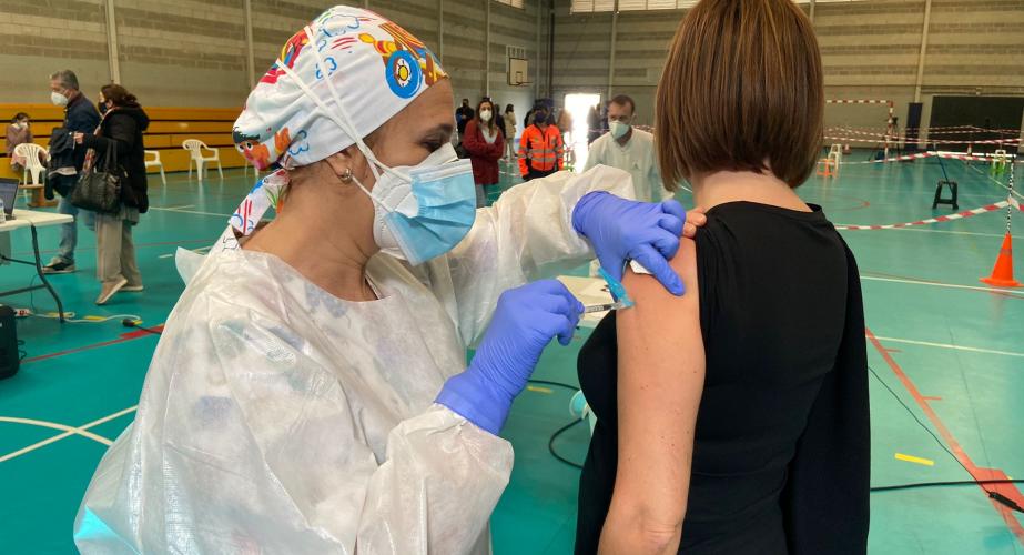La vacunación en la provincia se ha iniciado en Algeciras La vacunación en la provincia se ha iniciado en Algeciras