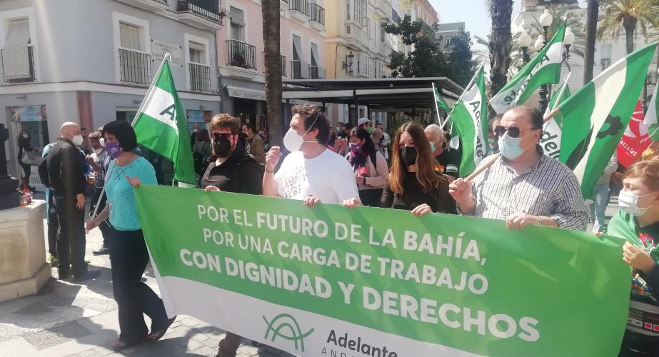 Teresa Rodríguez: "Es lamentable la actitud que Juanma Moreno Bonilla ha tenido respecto al tema del cierre de la fábrica de Airbus Puerto Real"