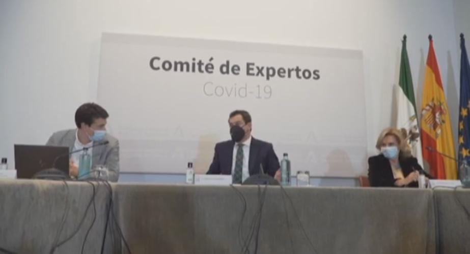 El presidente de la Junta preside una reunión del comité de expertos Covid19