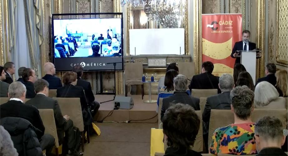 Cádiz reivindica en Madrid su valor como sede del Décimo Congreso Internacional de la Lengua 