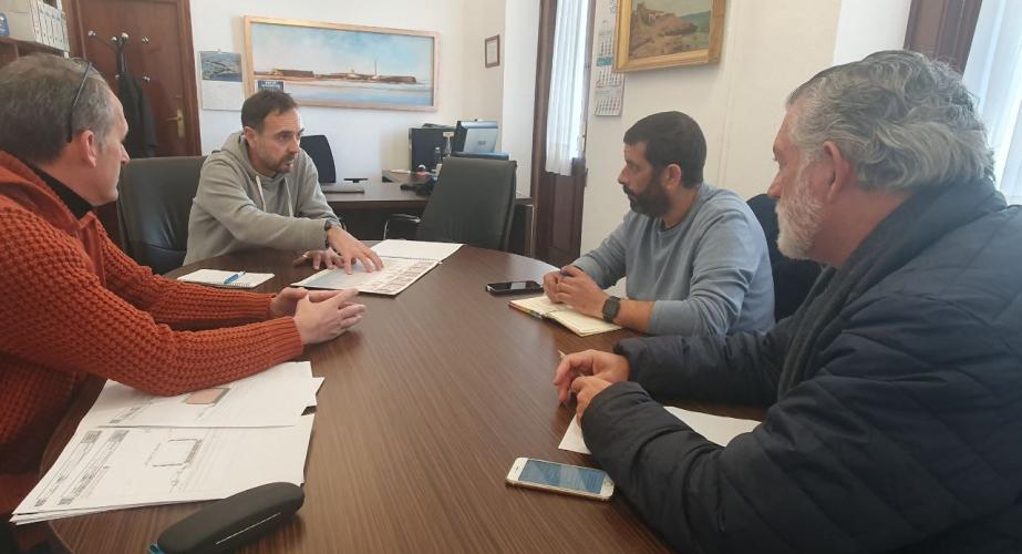 El concejal de Deportes, José Ramón Páez, durante su encuentro con representantes de Adepla El concejal de Deportes, José Ramón Páez, durante su encuentro con representantes de Adepla