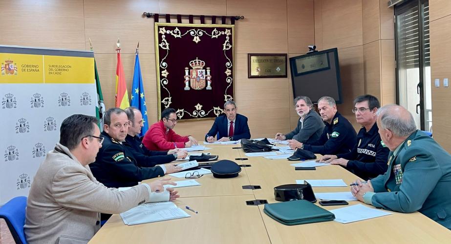 La reunión de la Junta Local de Seguridad se ha celebrado este martes en la Subdelegación del Gobierno