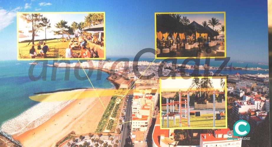 Ahora Cádiz propone una zona de ocio y una playa canina, junto a la playa de Santa María, de tal forma que permita proteger el Baluarte de San Roque. 