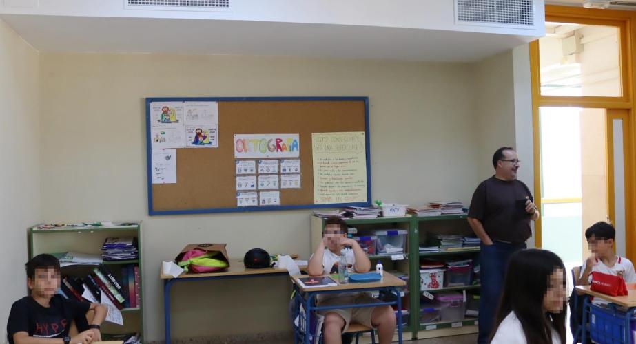 El fin de curso coincide con las subidas de las temperaturas. La Junta formará al profesorado para saber cómo actuar ante posibles olas de calor.