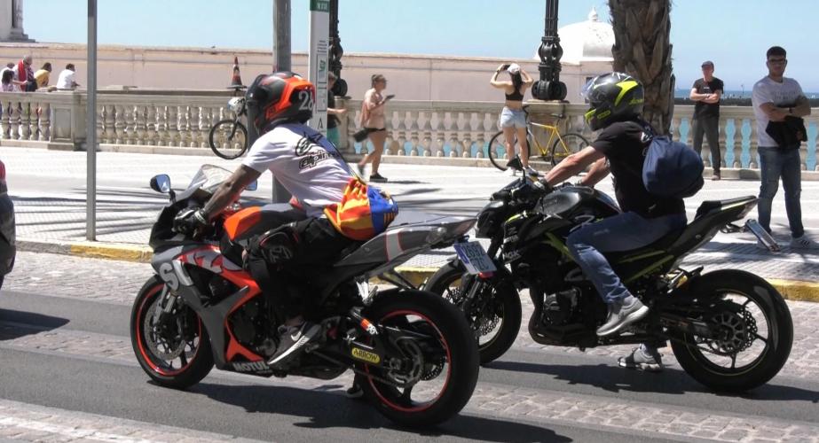 La celebración del GP de Motociclismo también se notó en la presencia de turismo motero  en Cádiz